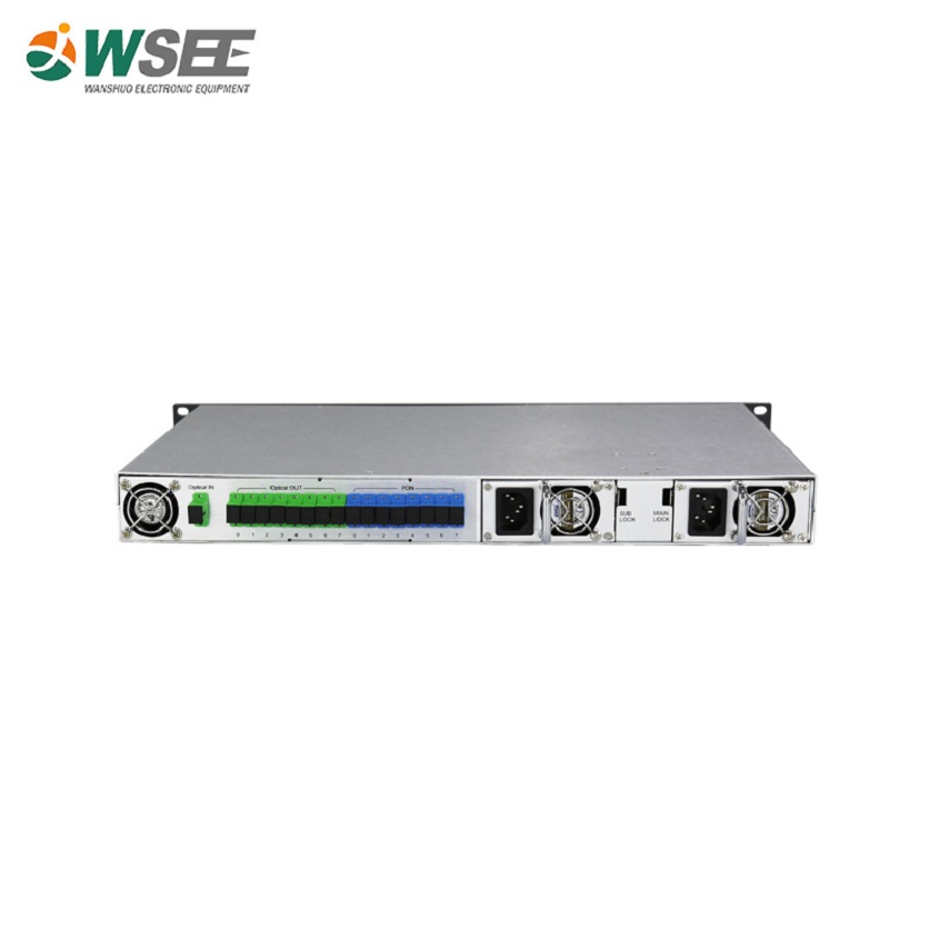 1U YEDFA 1550nm with WDM 1/4/8 Ports