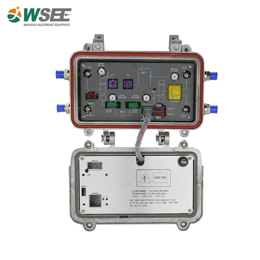 WS-SXG301 CATV Outdoor Trunk Amplifier with Return Path